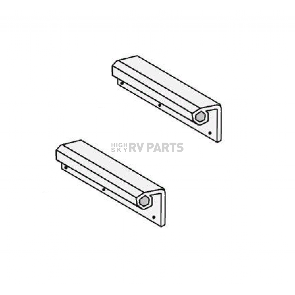 dometic 3106992.088B kit sldtop 90deg wall brkt *SPECIAL ORDER* main image 1